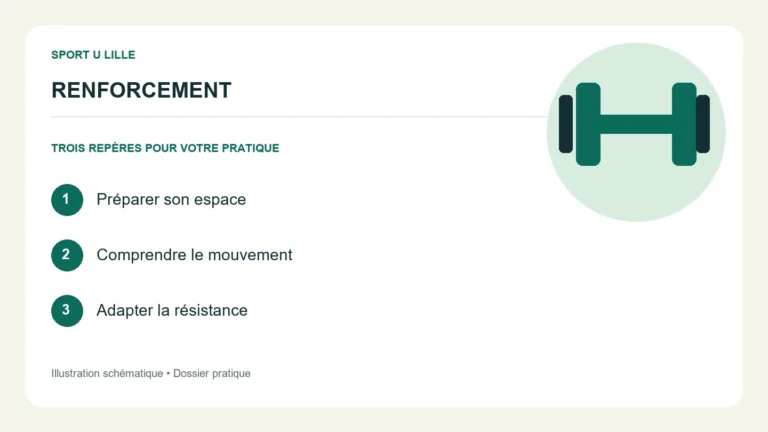 Organiser son renforcement à la maison