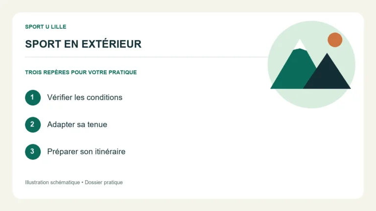 Préparer son équipement pour une sortie